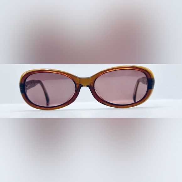 Oakley Treaty 4.0 Brown Oval Sunglasses Frames Only - Picture 3 of 8